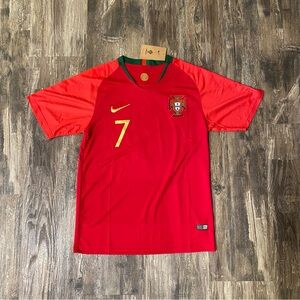 NIKE CRISTIANO RONALDO PORTUGAL HOME JERSEY FIFA WORLD CUP 2018 CR#7 NWT
